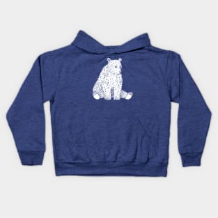 Sitting Bear Kids Hoodie